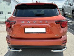 Тюнинг внедорожника Защита заднего бампера Haval H7 2025