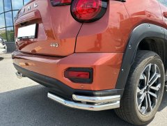Тюнинг внедорожника Защита заднего бампера Haval H7 2025