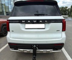 Тюнинг внедорожника Защита заднего бампера Haval H5 2024