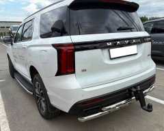 Тюнинг внедорожника Защита заднего бампера Haval H5 2024