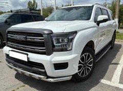 Тюнинг внедорожника Защита переднего бампера Haval H5 2024