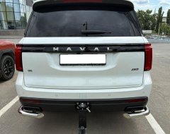 Тюнинг внедорожника Защита заднего бампера Haval H5 2024