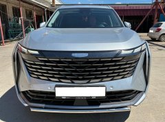 Тюнинг внедорожника Защита переднего бампера Geely Atlas 2023