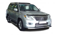 Тюнинг внедорожника Защита переднего бампера Lexus LX 570 2007-2012
