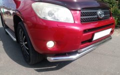 Тюнинг внедорожника Защита переднего бампера Toyota RAV4 2006-2009
