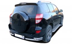 Тюнинг внедорожника Защита заднего бампера Toyota RAV4 2006-2009