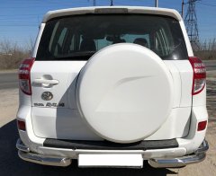 Тюнинг внедорожника Защита заднего бампера Toyota RAV4 2010-2012