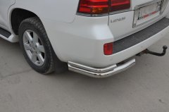 Тюнинг внедорожника Защита заднего бампера Lexus LX 570 2007-2012