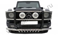 Тюнинг внедорожника Защита переднего бампера Mercedes-Benz G-klasse 2003