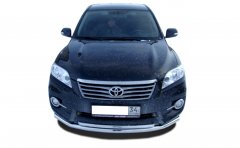 Тюнинг внедорожника Защита переднего бампера Toyota RAV4 2010-2012