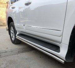 Тюнинг внедорожника Защита штатного порога труба Lexus GX 460 2009