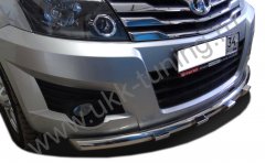 Тюнинг внедорожника Защита переднего бампера Great Wall Hover 3 2009