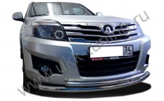 Тюнинг внедорожника Защита переднего бампера Great Wall Hover 3 2009