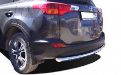 Тюнинг внедорожника Защита заднего бампера Toyota RAV4 2013
