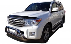 Тюнинг внедорожника Защита переднего бампера Toyota Land Cruiser 200 2013
