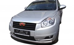 Тюнинг внедорожника Защита переднего бампера Geely Emgrand X7