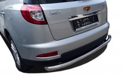 Тюнинг внедорожника Защита заднего бампера Geely Emgrand X7