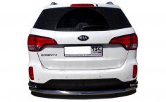 Тюнинг внедорожника Защита заднего бампера KIA Sorento 2013