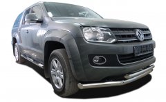 Тюнинг внедорожника Защита переднего бампера Volkswagen Amarok 2009