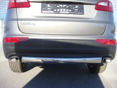 Тюнинг внедорожника Защита заднего бампера Chery Tiggo 5 2014