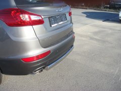 Тюнинг внедорожника Защита заднего бампера Chery Tiggo 5 2014