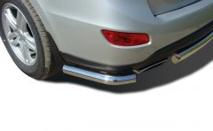 Тюнинг внедорожника Защита заднего бампера Hyundai Santa Fe 2010