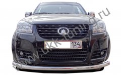 Тюнинг внедорожника Защита переднего бампера Great Wall Wingle 5 2011