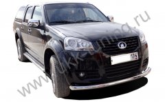 Тюнинг внедорожника Защита переднего бампера Great Wall Wingle 5 2011