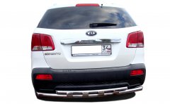 Тюнинг внедорожника Защита заднего бампера KIA Sorento 2009-2012