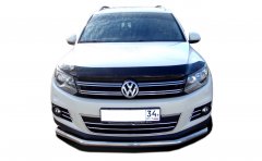 Тюнинг внедорожника Защита переднего бампера Volkswagen Tiguan 2011