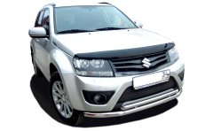 Тюнинг внедорожника Защита переднего бампера Suzuki Grand Vitara 2013