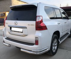 Тюнинг внедорожника Защита заднего бампера Lexus GX 460 2009