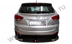 Тюнинг внедорожника Защита заднего бампера Hyundai ix35 2010