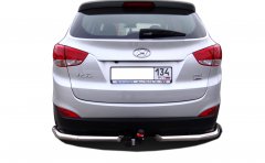 Тюнинг внедорожника Защита заднего бампера Hyundai ix35 2010
