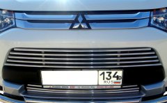 Тюнинг внедорожника Решетка передняя Mitsubishi Outlander 2012-2014