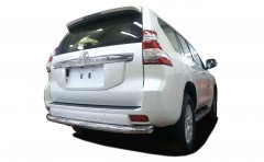 Тюнинг внедорожника Защита заднего бампера Toyota Land Cruiser Prado 150 2010