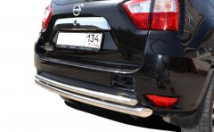 Тюнинг внедорожника Защита заднего бампера Nissan Terrano 2015