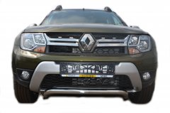 Тюнинг внедорожника Защита переднего бампера Renault Duster 2017