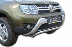 Тюнинг внедорожника Защита переднего бампера Renault Duster 2017