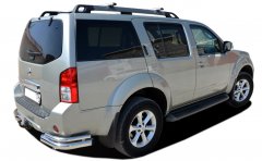 Тюнинг внедорожника Защита заднего бампера Nissan Pathfinder 2010-2013