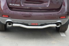 Тюнинг внедорожника Защита заднего бампера Nissan Murano 2009