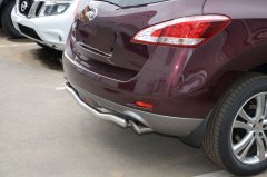 Тюнинг внедорожника Защита заднего бампера Nissan Murano 2009
