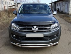 Тюнинг внедорожника Защита переднего бампера Volkswagen Amarok 2009