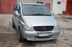 Тюнинг внедорожника Защита переднего бампера Mercedes-Benz Vito 2005-2010, 2010-2014 (рестайлинг)