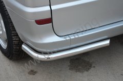 Тюнинг внедорожника Защита заднего бампера Mercedes-Benz Vito 2005-2010, 2010-2014 (рестайлинг)