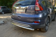 Тюнинг внедорожника Защита заднего бампера Honda CR-V 2014-2018