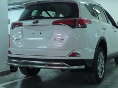 Тюнинг внедорожника Защита заднего бампера Toyota RAV4 2015