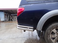Тюнинг внедорожника Защита заднего бампера Mitsubishi L200  2014