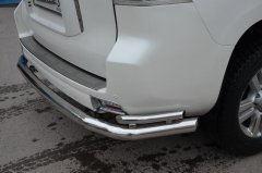 Тюнинг внедорожника Защита заднего бампера Toyota Land Cruiser Prado 150 2010