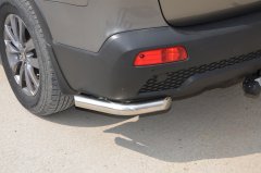 Тюнинг внедорожника Защита заднего бампера KIA Sorento 2009-2012